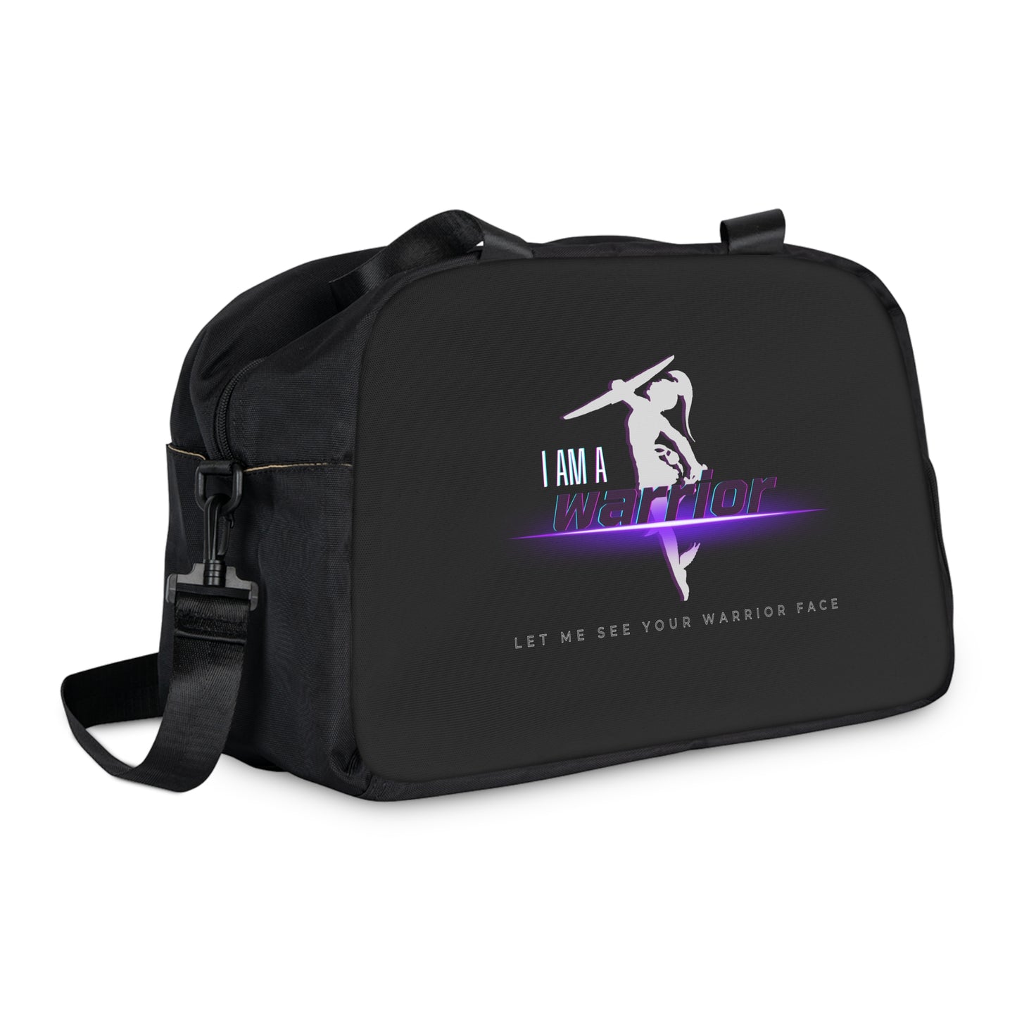 Warrior Fitness Handbag - Motivational Gym Tote, Gym Bag, Sports Backpack, Workout Accessory, Fitness Gift