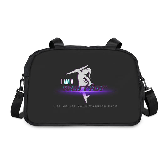 Warrior Fitness Handbag - Motivational Gym Tote, Gym Bag, Sports Backpack, Workout Accessory, Fitness Gift