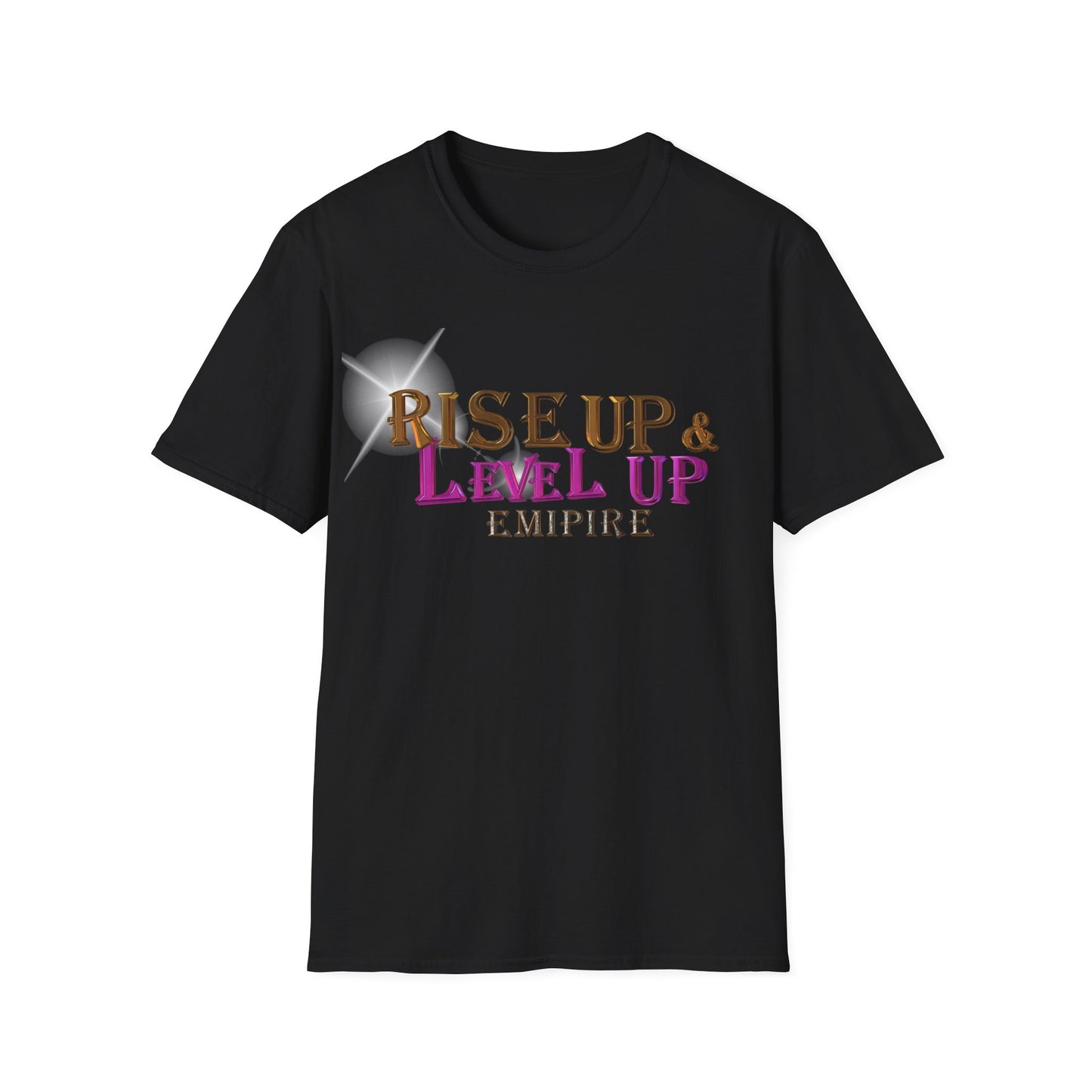 Rise up and Level Up White T-shirt
